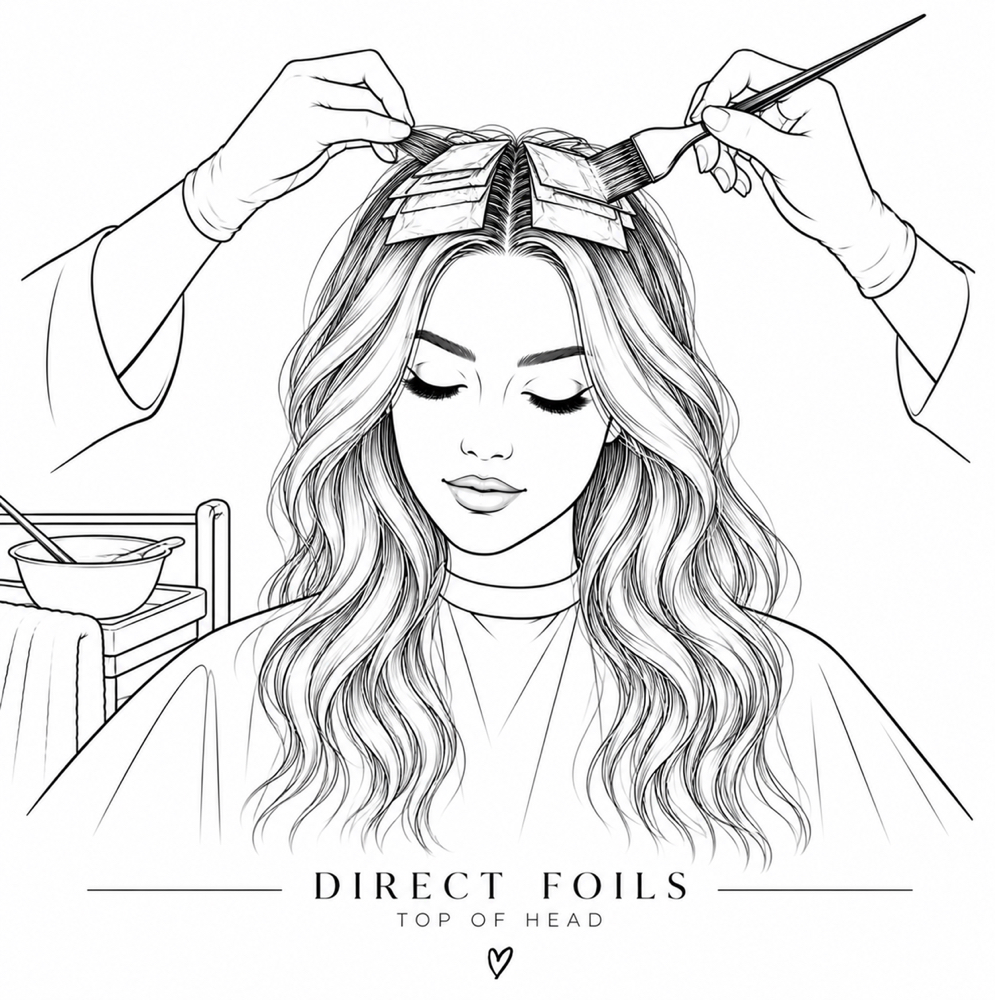 Direct Foils at The FAB Spot, Beauty and Bling in West Chester, OH