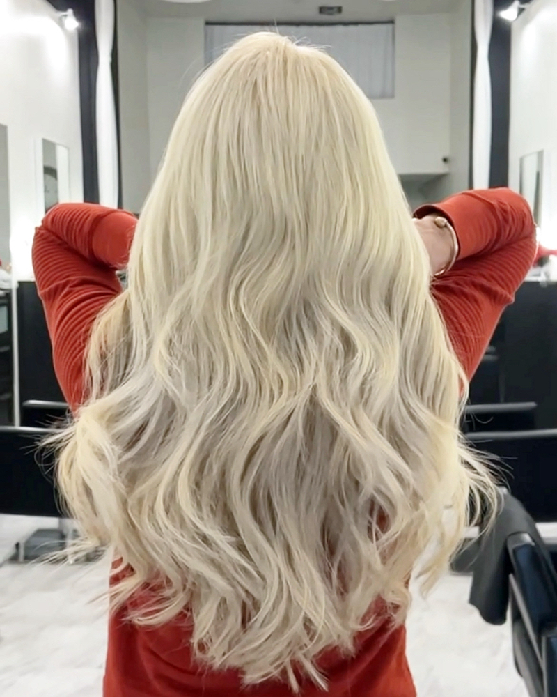 Full Head Bleach (Platinum)