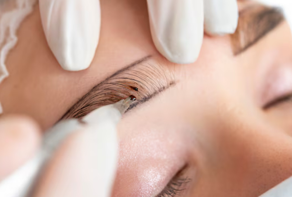 Ombrè - Powder Brows at Amorà Esthetique Beauty Bar in Allentown, PA