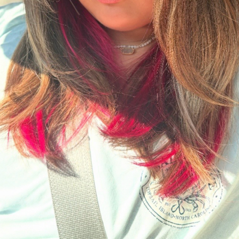 Partial Vivid (1) Color at Poppy & Fern Hair Studio in Watertown, NY