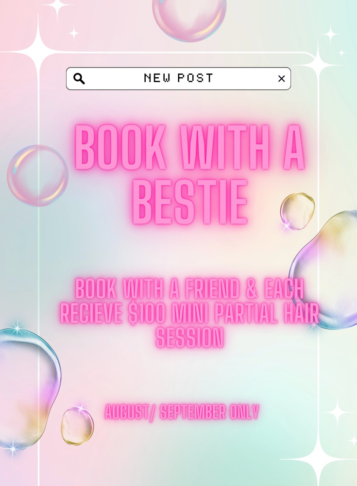 BOOK W A BESTIE SPECIAL