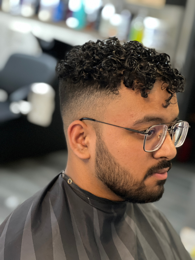 Men’s Perm /cut Included
