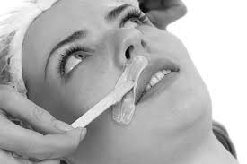 eye brow and lip wax combo