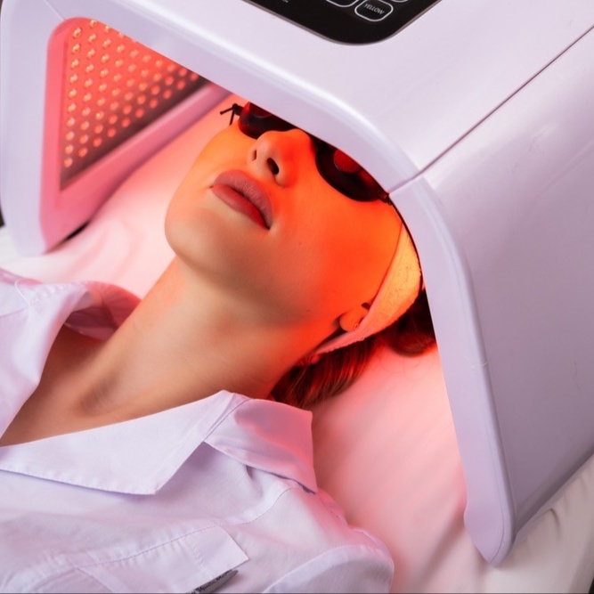 LED light therapy at The Skin Sanctuary in Murfreesboro, TN
