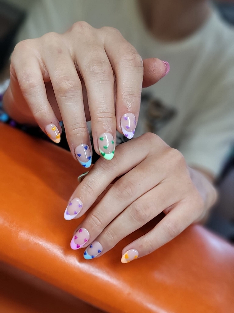 Gel-X Nail Extensions + Manicure at AJ Does Nails in Charleston, WV