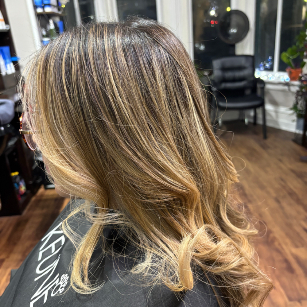 Full Custom Color + gloss at Wynter Willow Salon in Baraboo, WI