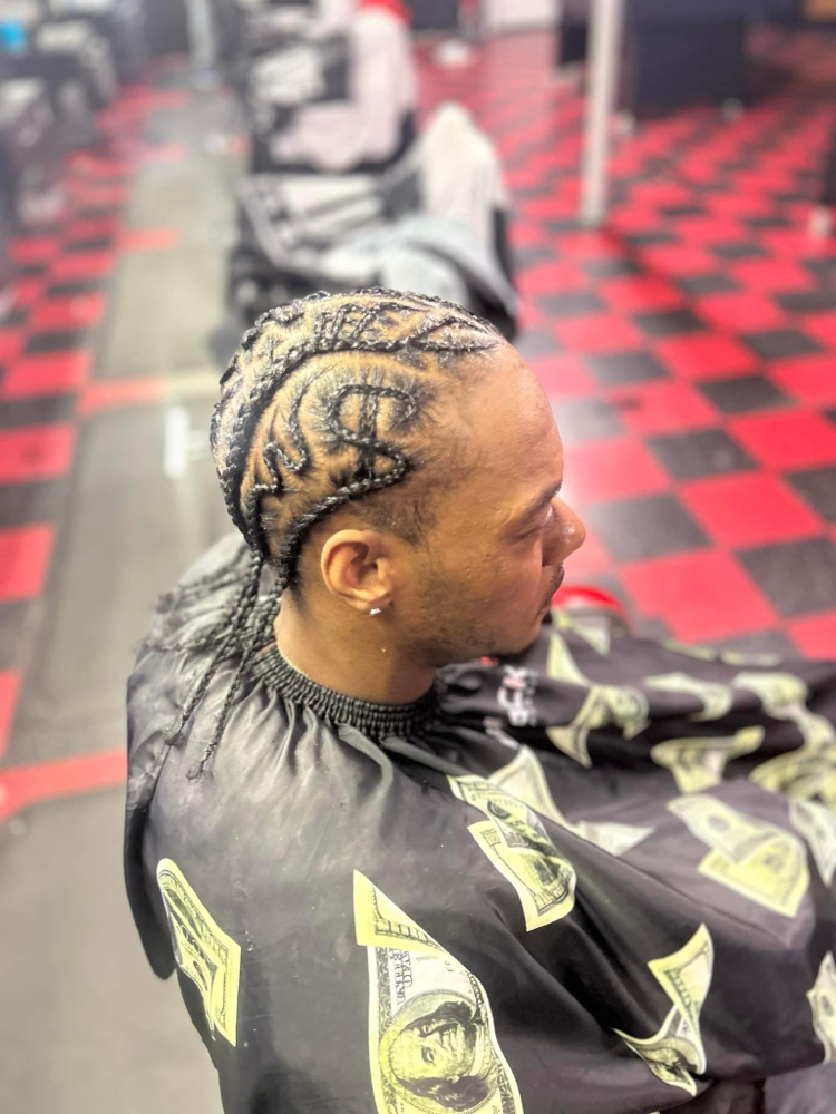 Mens Design Braids