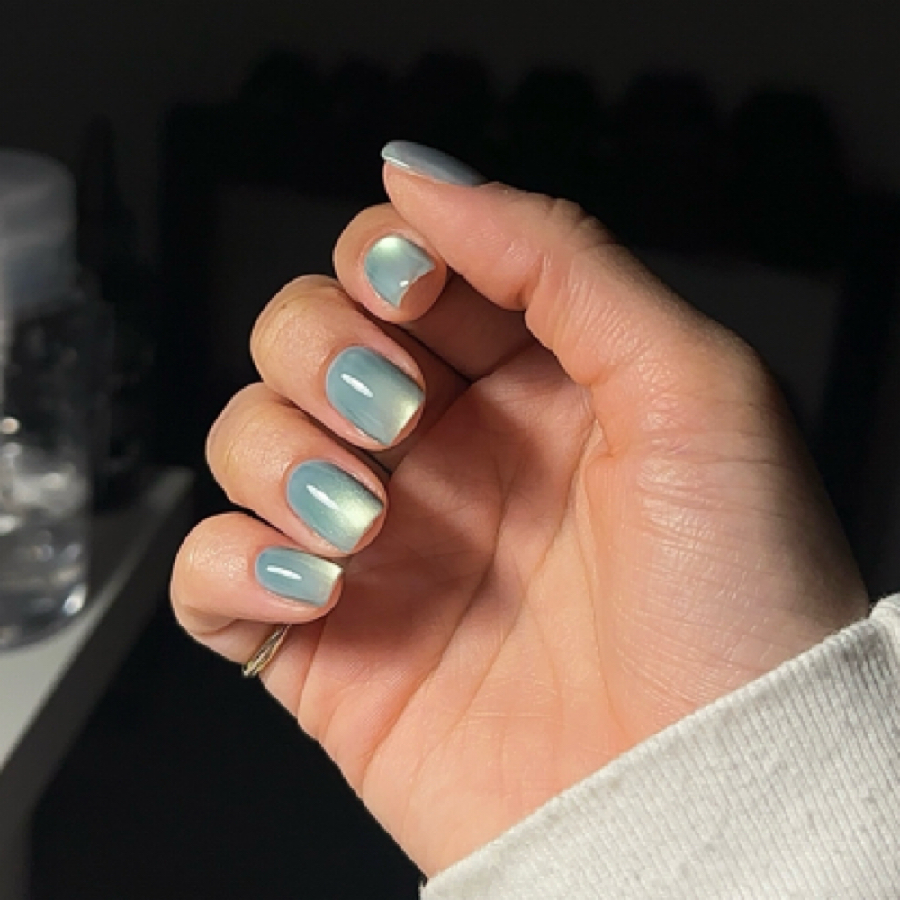 Short Natural Nails at G.S. NAIL BAR in Cypress, TX