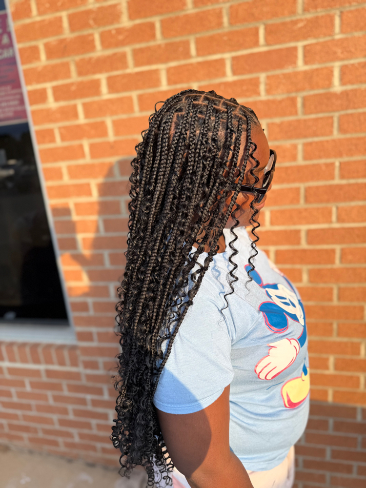 (SM) Boho Knotless Braids at Stay Slayed by Ms.Karry in Monroe, NC