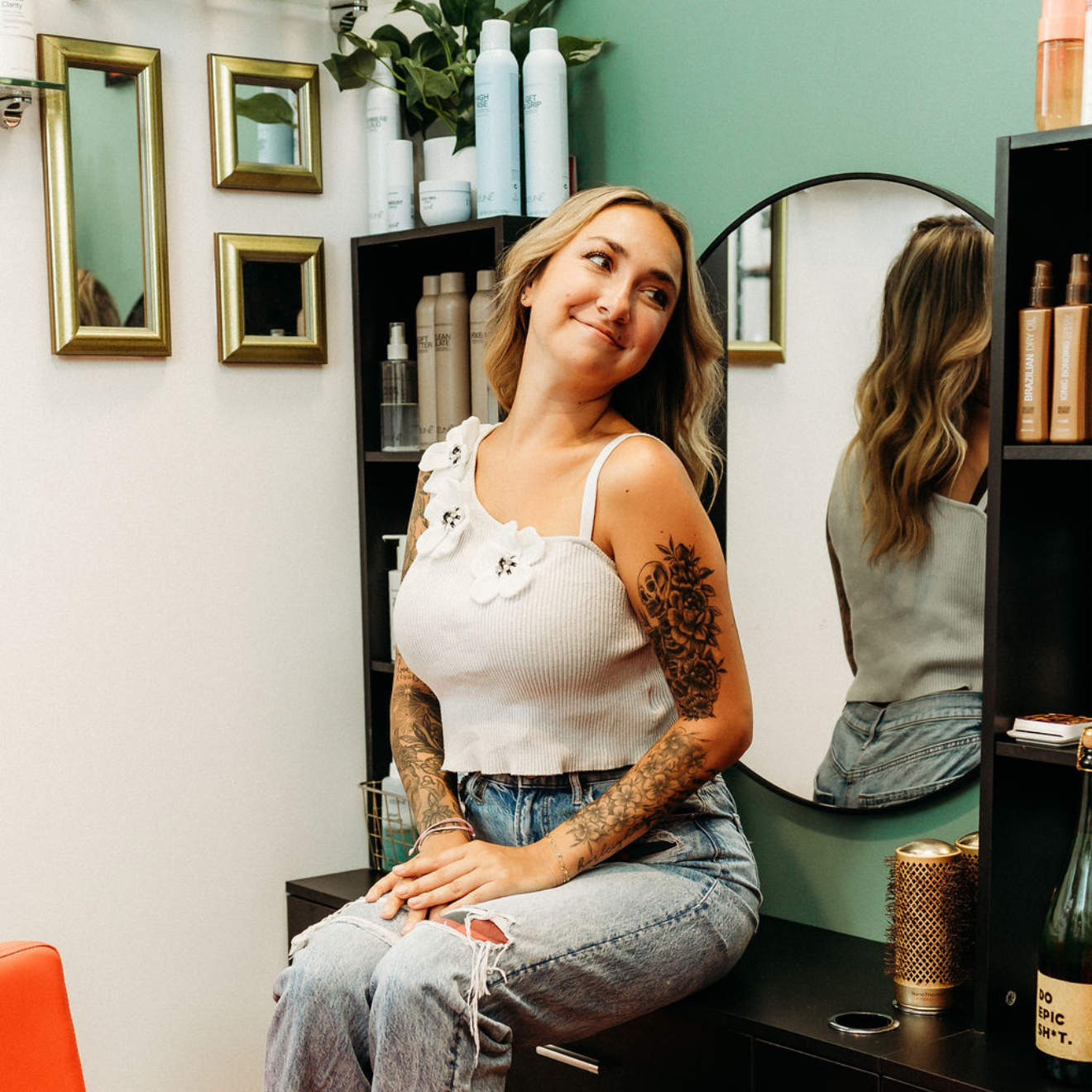 Extensions at Gem Hair Studio in Orland Park, IL