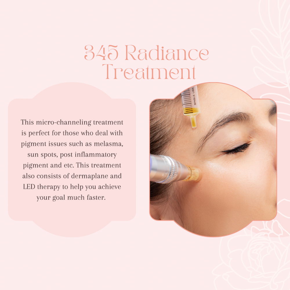 345 Radiance treatment