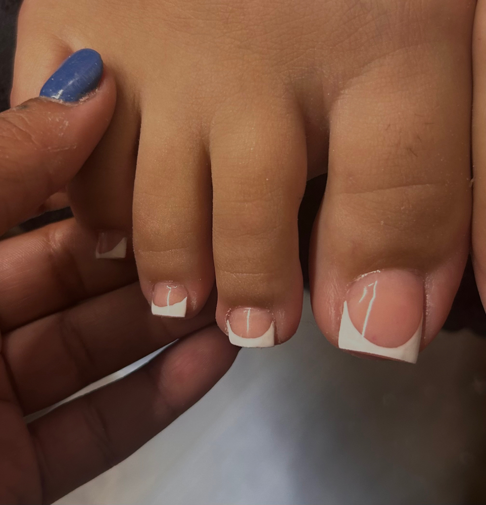 Acrylic Full Set On Toes