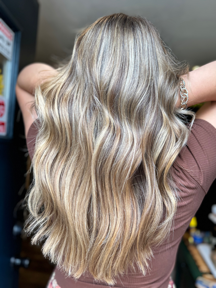 Custom Full Balayage at HairbyTayK Simply Suite Salon in Lima, OH