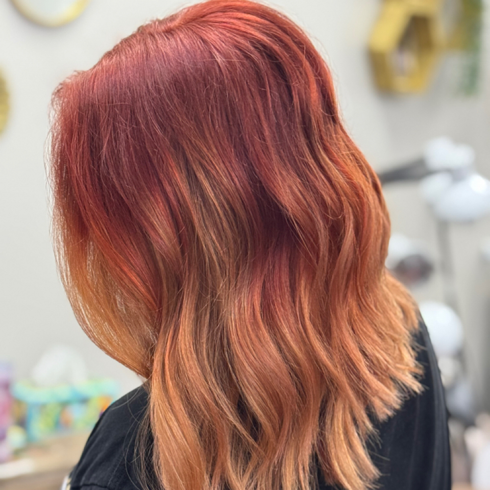 Full Balayage at Kacidie Freeman in Asheboro, NC