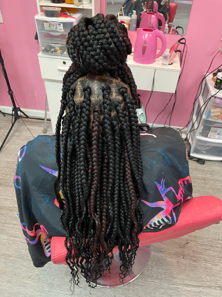 Box Braids Medium (hair Included)
