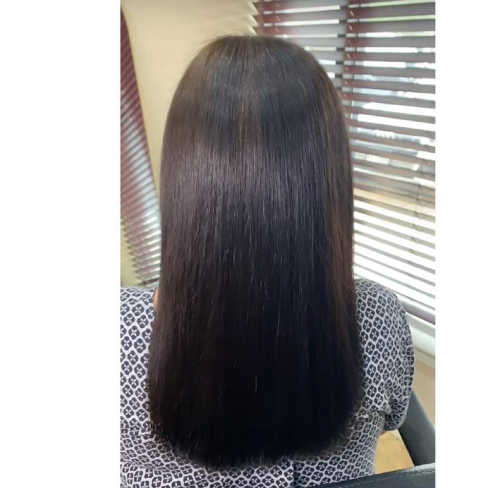 Keratin Treatment at A Beautiful Queen Luxe Studio in Houston, TX