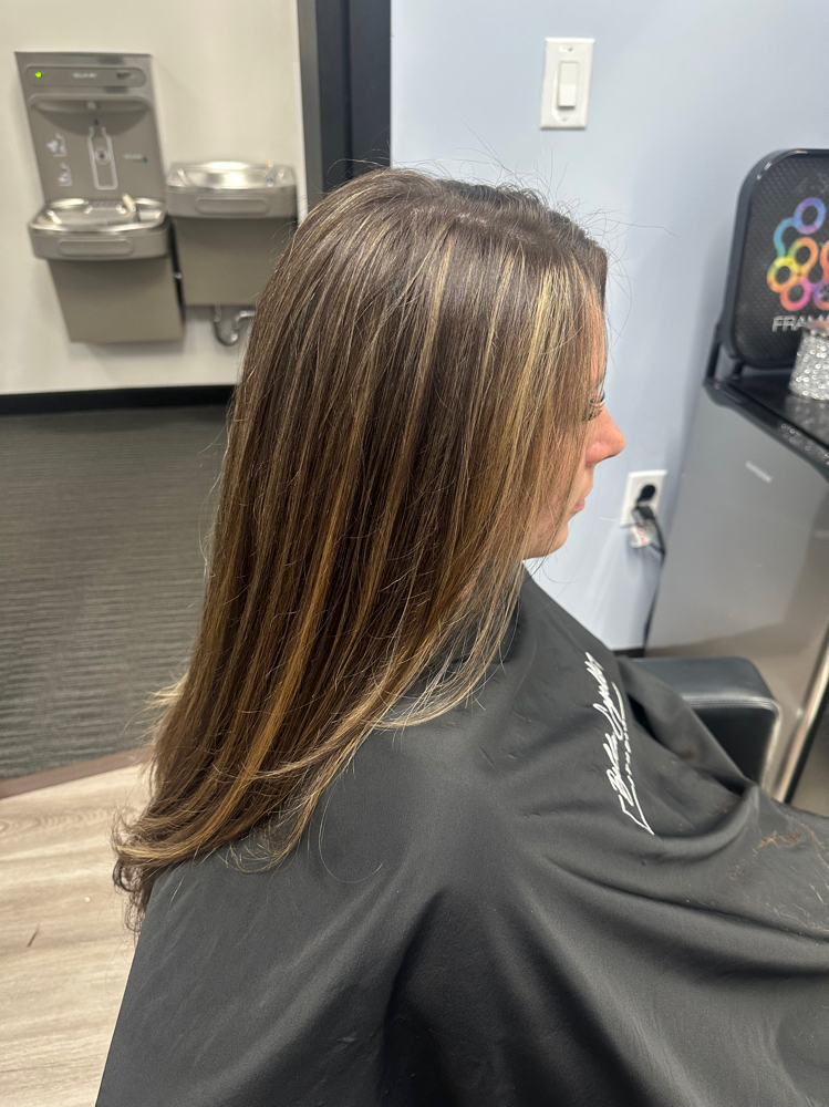 Face Framing Highlights