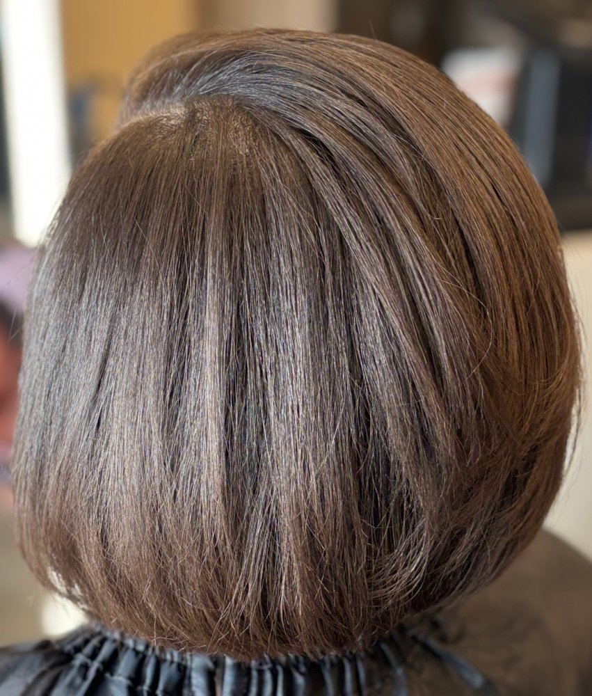 Silk Press at Mona Lockhart Beauty in Aurora, CO