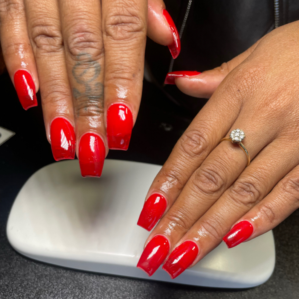 Hard Gel Set at Double One Beauty Studio in Newport News, VA