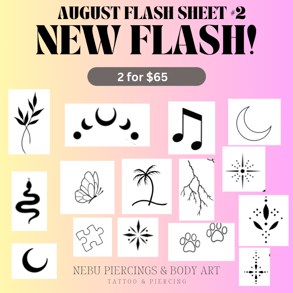 2 For $65 Flash sheet