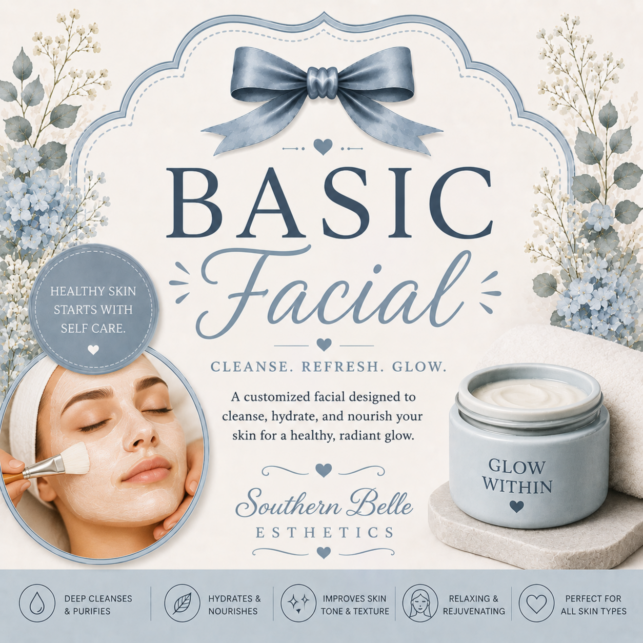 Basic Custom Facial at Southern Belle Esthetics in Marion, NC