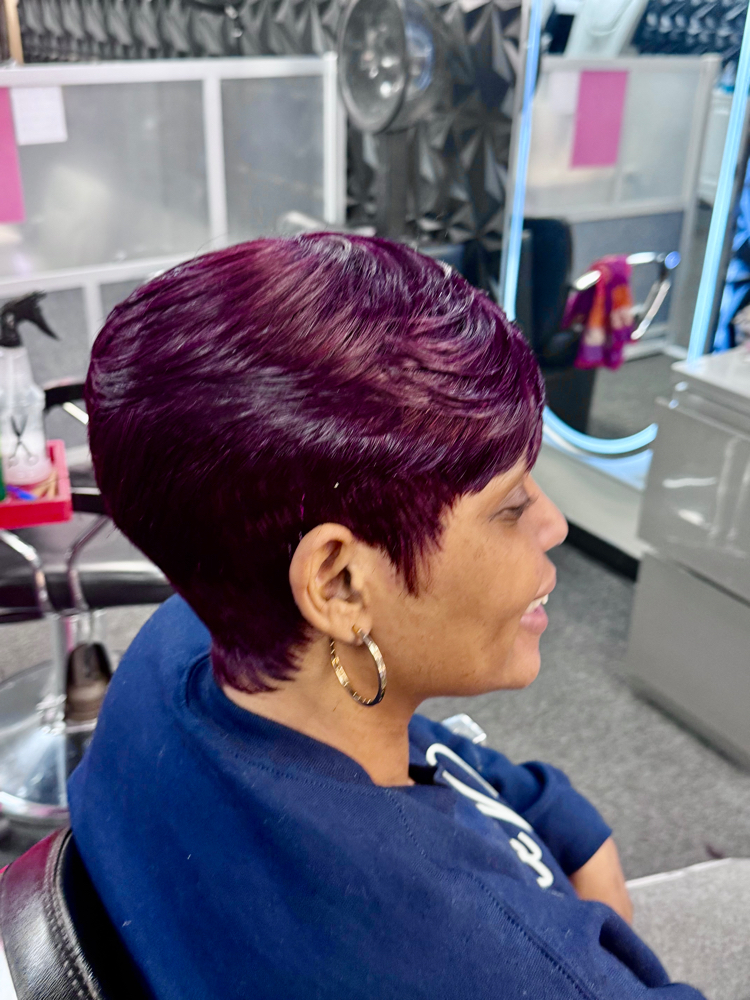 Special Pixie cut Weave