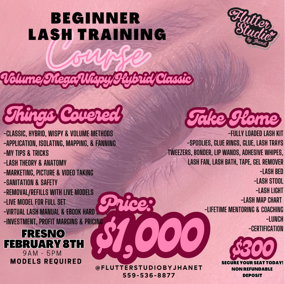 Lash Training Course