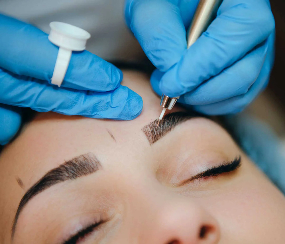 Brow Touch Up at Amorà Esthetique Beauty Bar in Allentown, PA