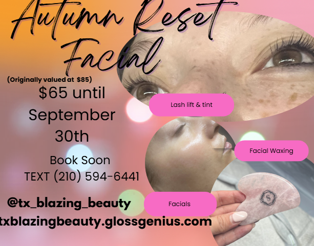 Autumn Reset w/ Lash Lift only