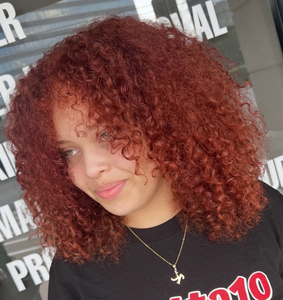 Curly Haircut