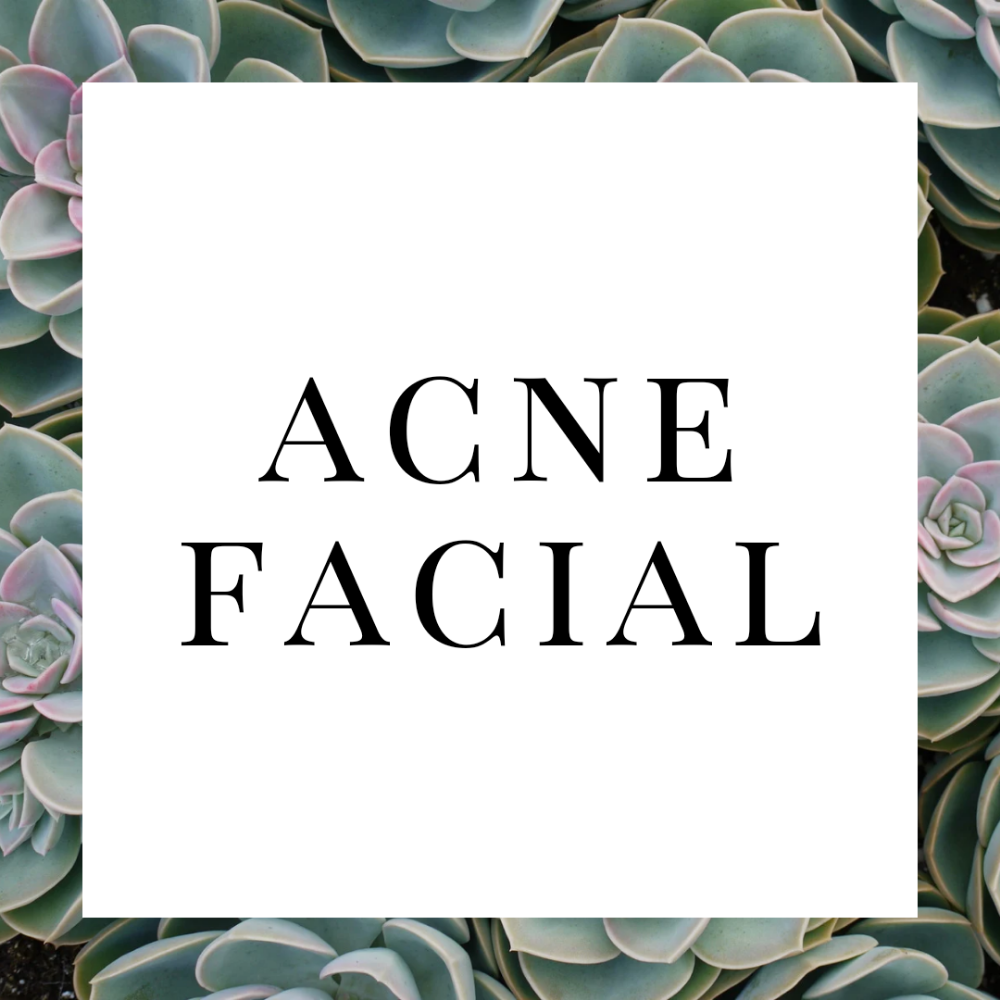 Acne Facial