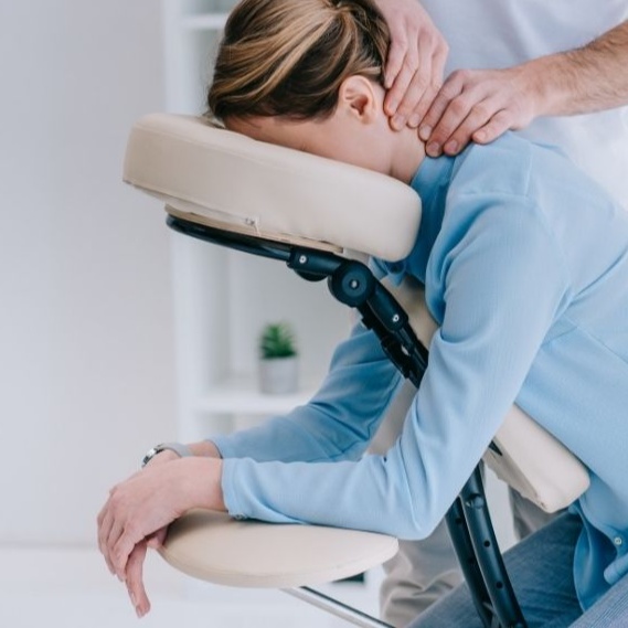 Chair Massage at Cambium Therapeutics in Mankato, MN
