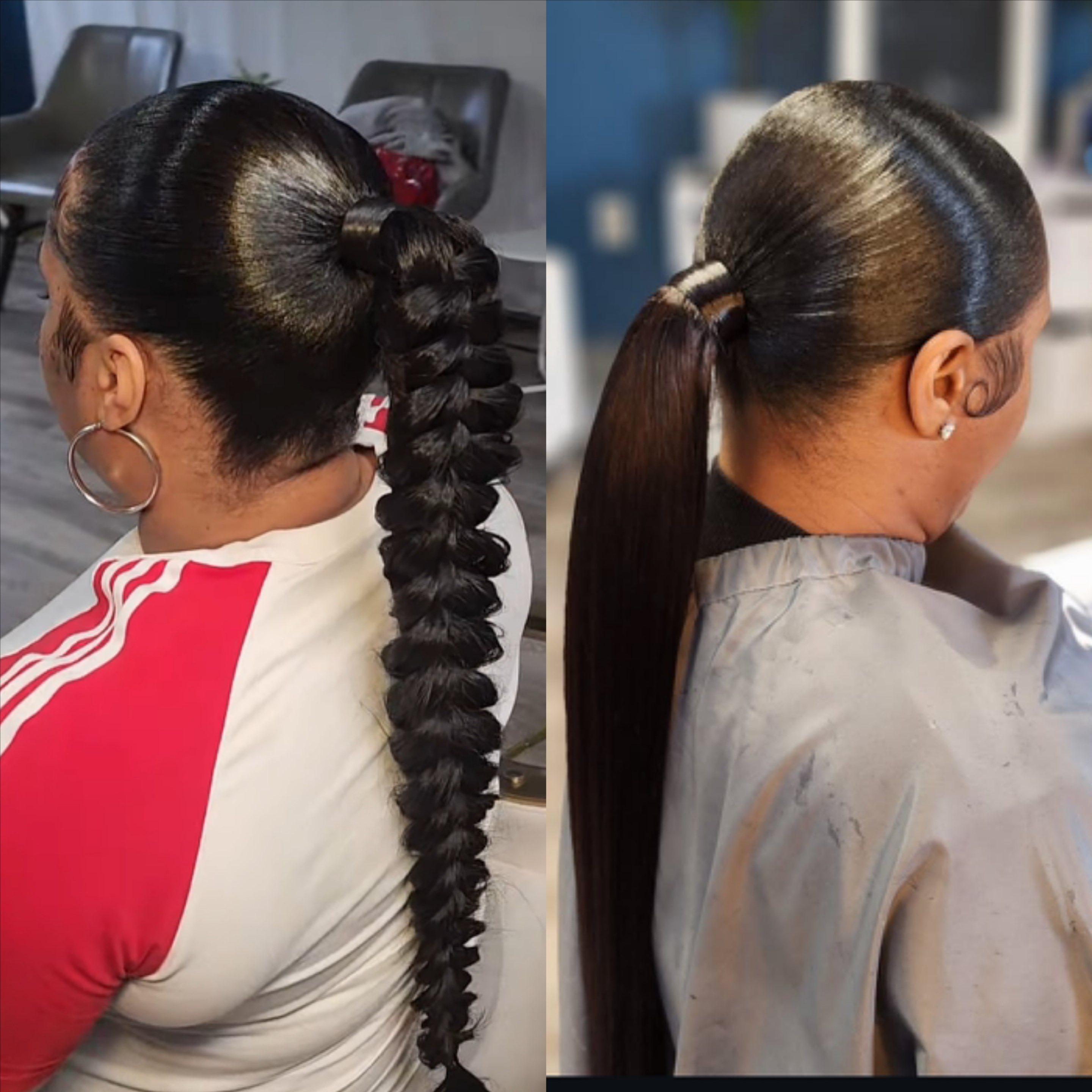 Quick Weave Ponytail at The Braid Lounge in Burlington, NC