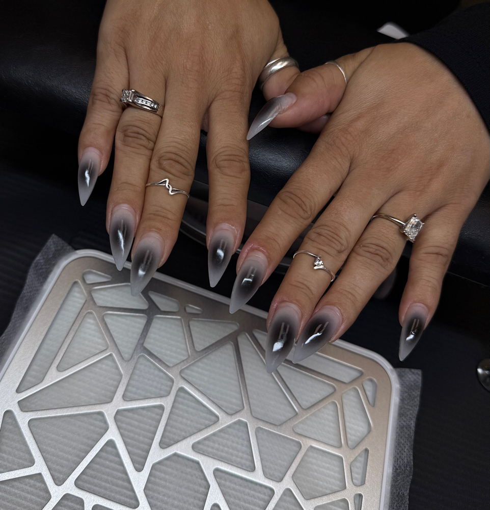 Acrylic fill at Tonya x Nails in Visalia, CA