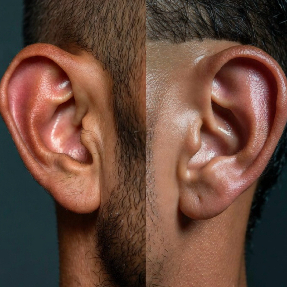 Mens Ears at OC Aesthetics Lounge in Lake Forest, CA