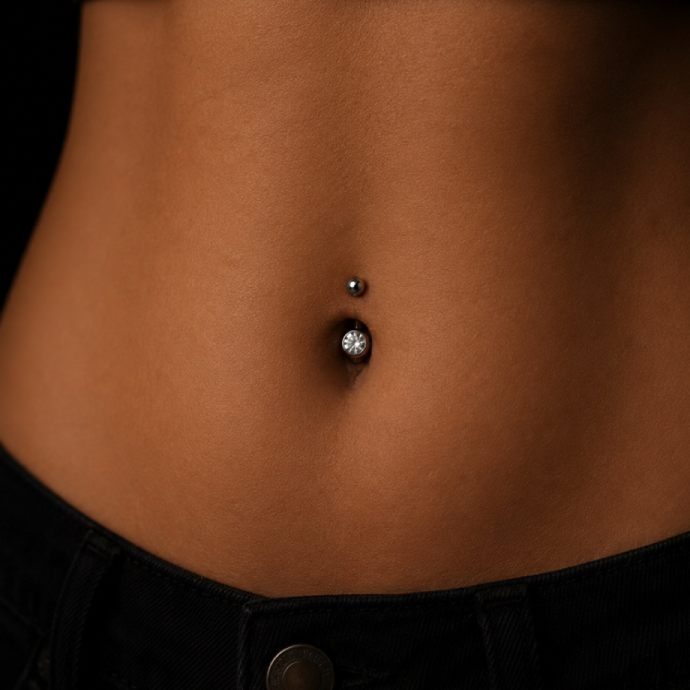 Navel /Belly at Piercing Poli’s in El Paso, TX