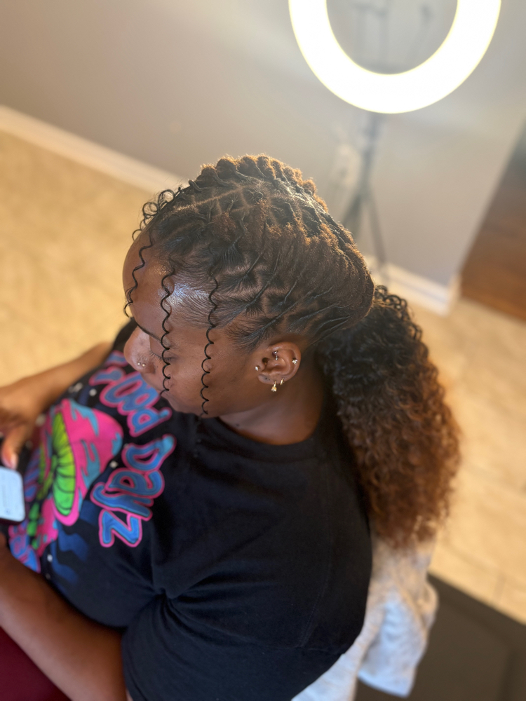✨Glam Ponytail at Xclusive Locs in Tuscaloosa, AL