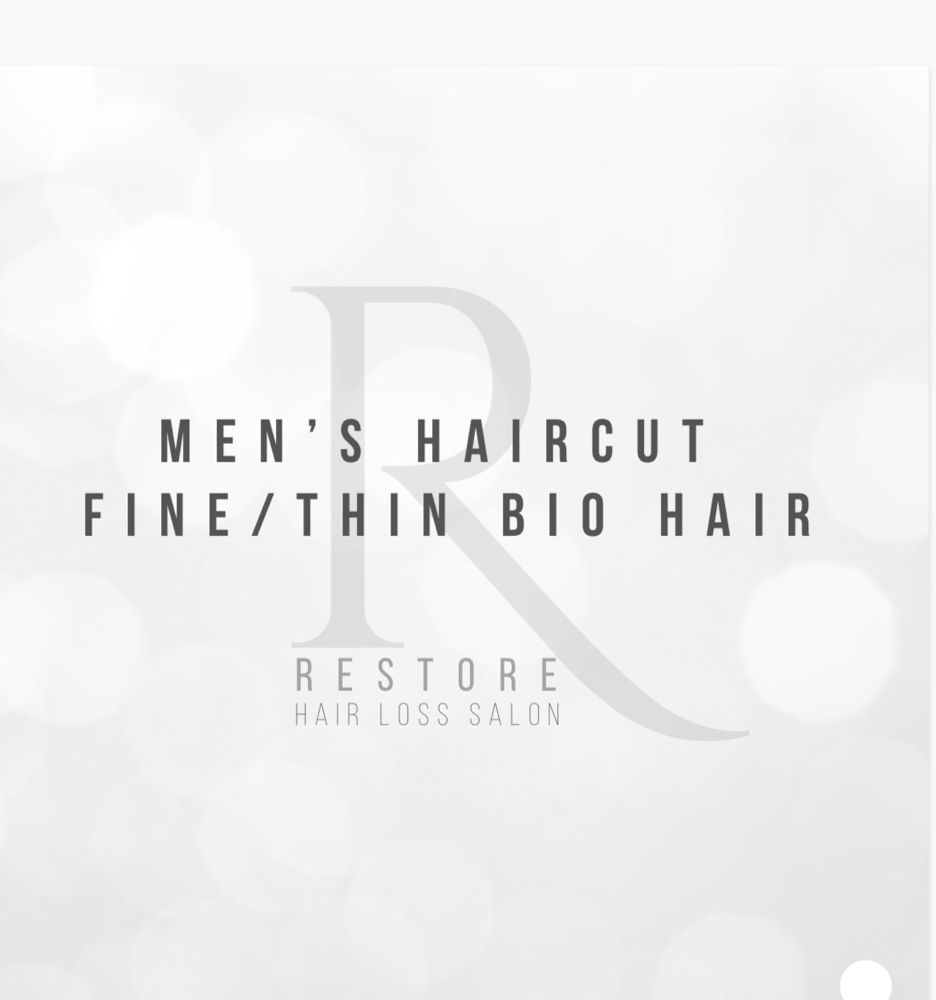 Men’s Haircut - Fine/Thin Bio Hair