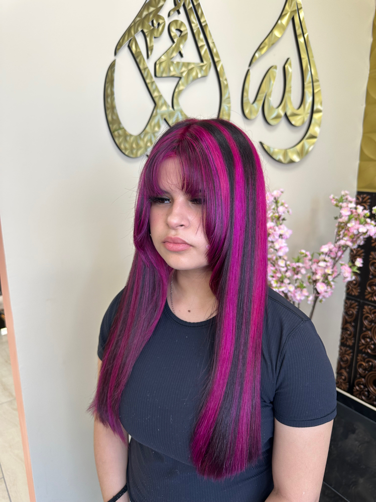 Vivid Chunky Highlights