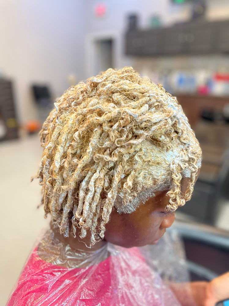 Pre-lighten Locs Full