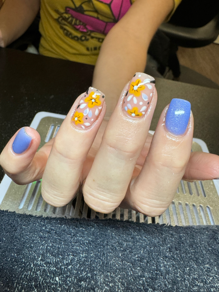 Gel Overlay on Natural Nails