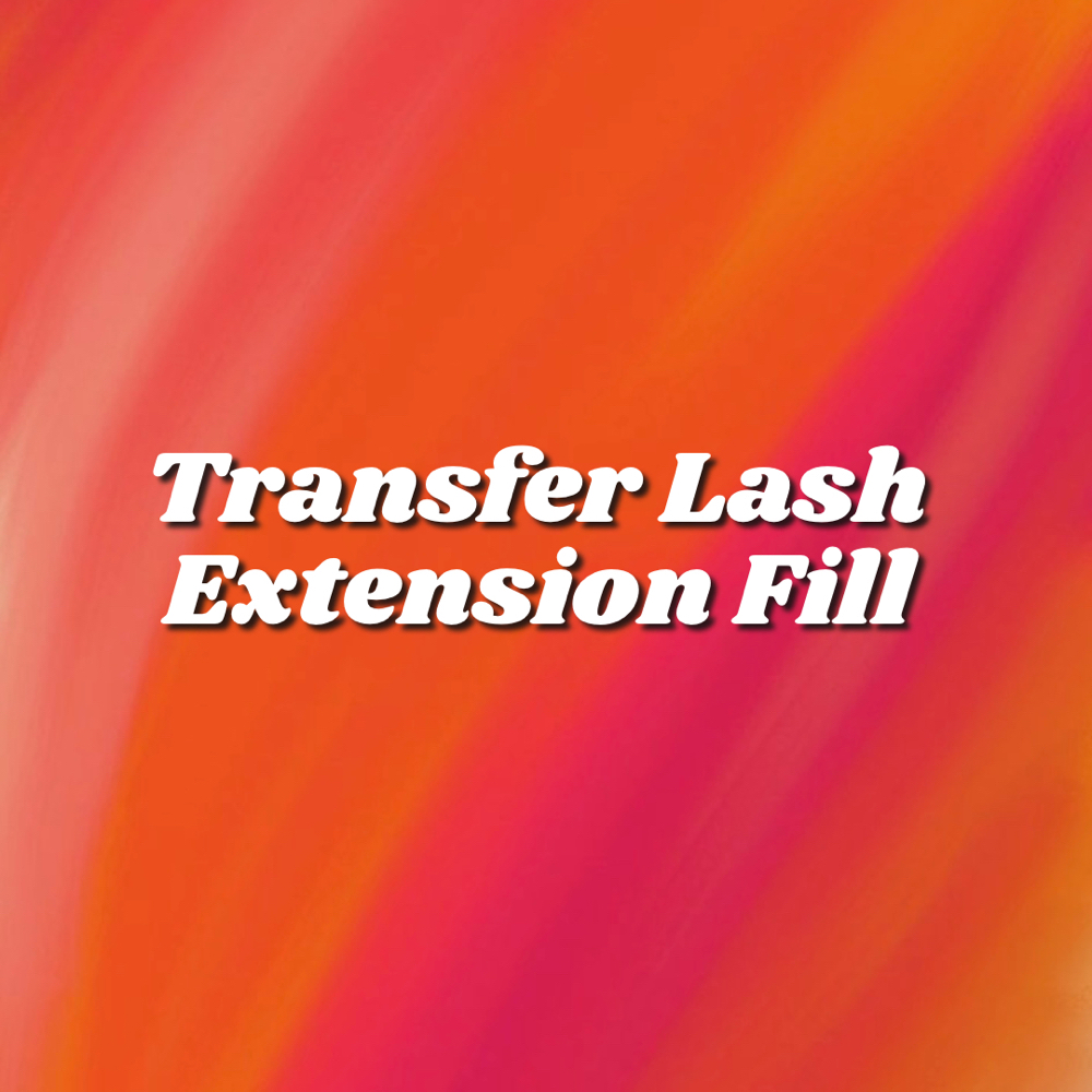 Transfer Lash Extension Fill