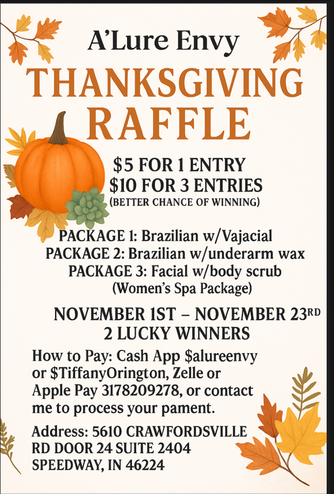 Thanksgiving Raffle
