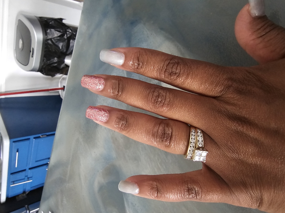 Fiber Gel manicure Full Cover Tips