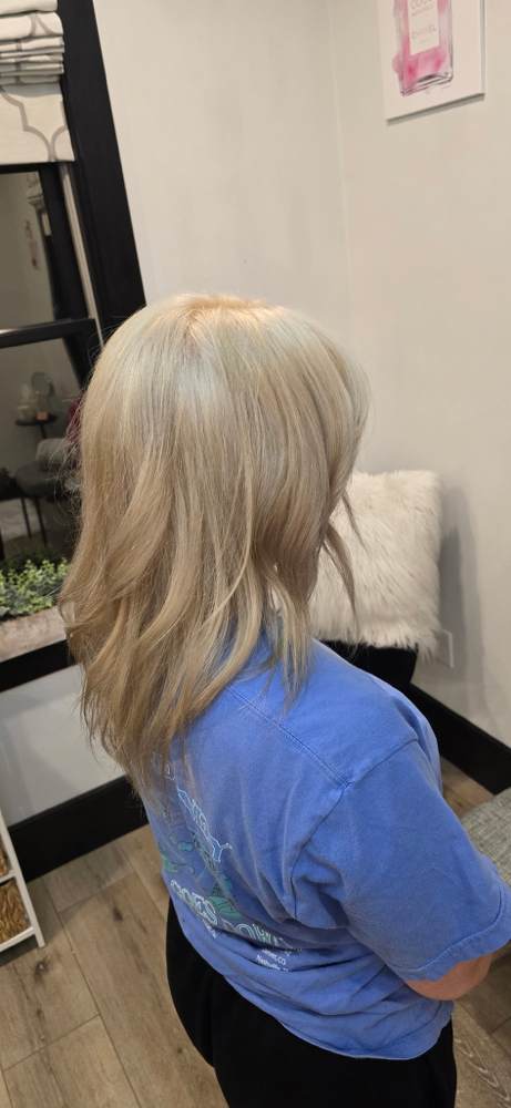 Full blonding session