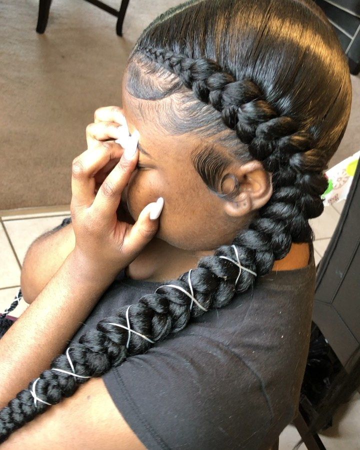 Two Feed In Braids