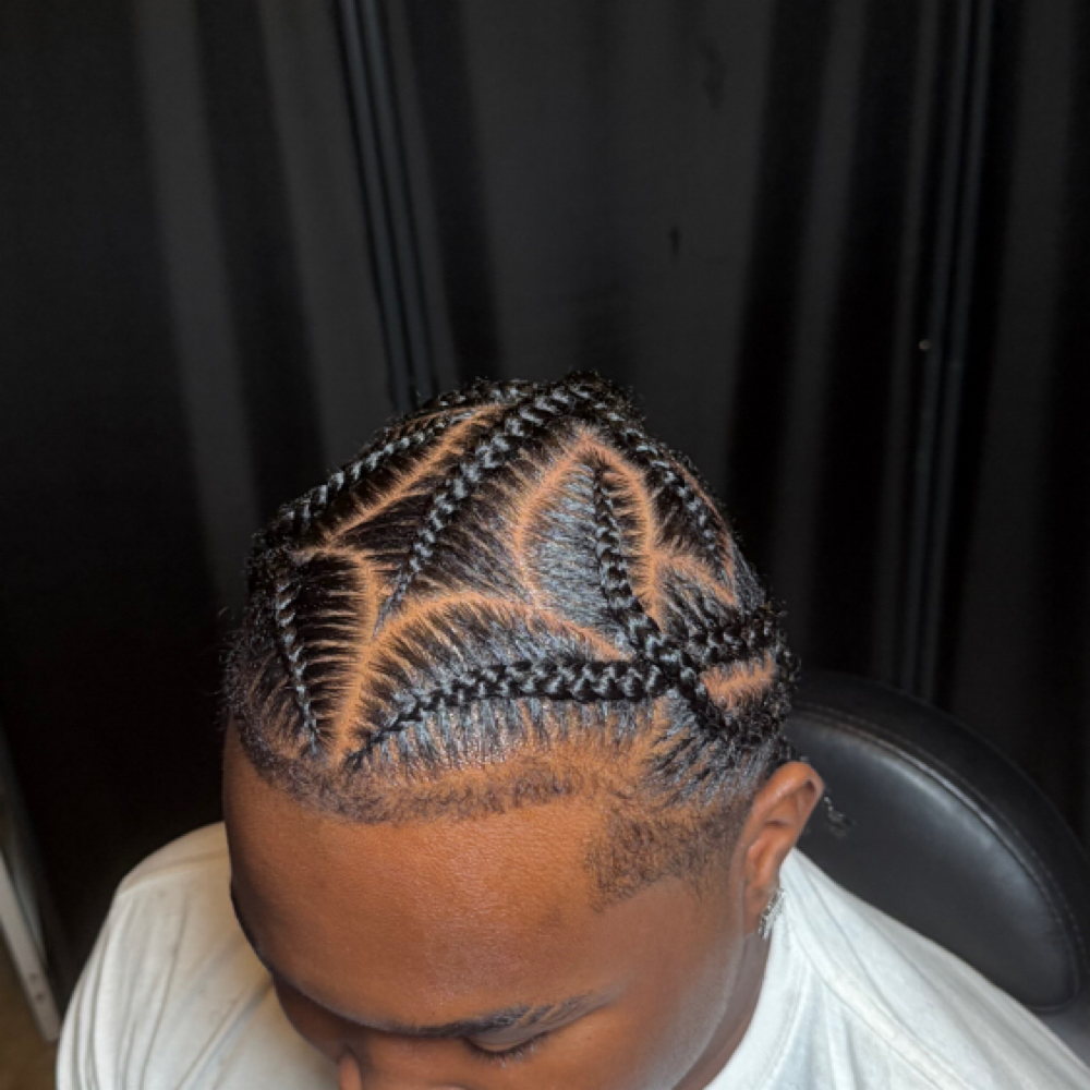 8-16 Scalp Braids (NATURAL HAIR) at KL Hair Haven & Co. Salon and Spa in Knoxville, TN
