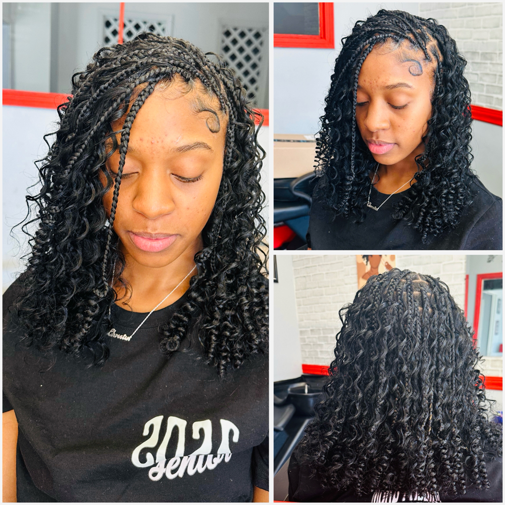Sm Boho Knotless Bob