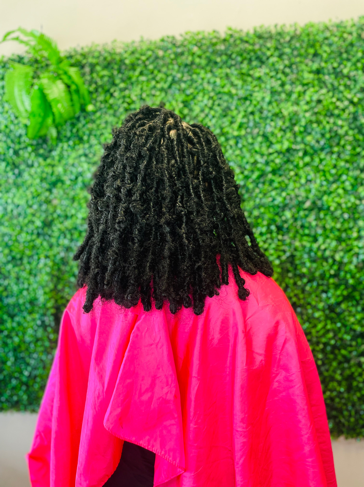 butterfly locs at mapamboli signature in atlanta, GA