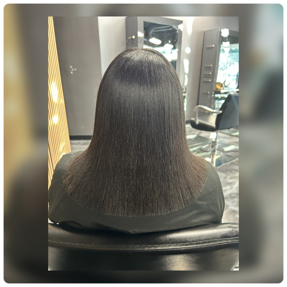 Silk Press (below shoulder) at BeautyByTee in Austin, TX